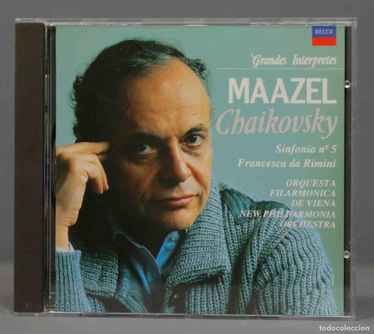 CDs de m&uacute;sica: CD. CHAIKOVSKY. SINFONIA 5. MAAZEL - Foto 1