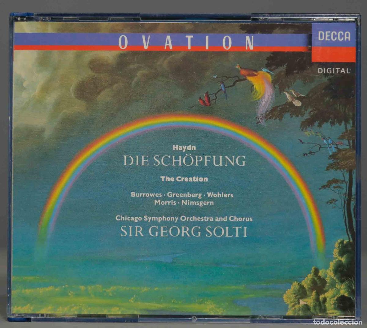 CDs de m&uacute;sica: 2 CD. THE CREATION. HAYDN. SOLTI - Foto 1