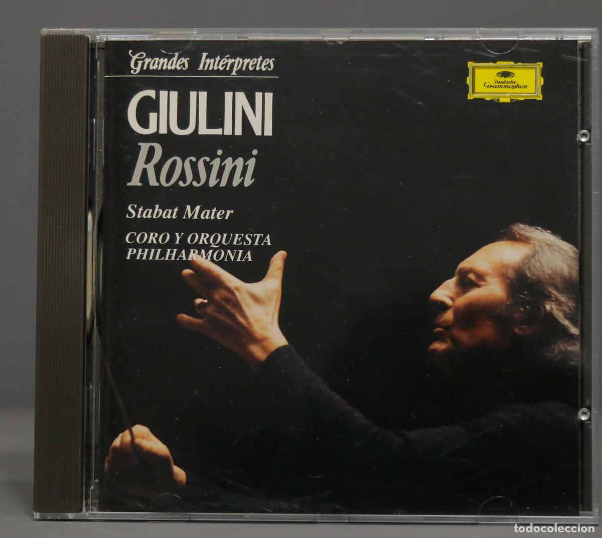 CDs de m&uacute;sica: CD. GIULINI. ROSSINI. STABAT MATER - Foto 1