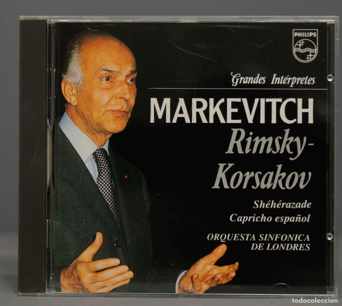 CDs de m&uacute;sica: CD. MARKEVITCH. KORSAKOV. CAPRICHO ESPA&Ntilde;OL - Foto 1