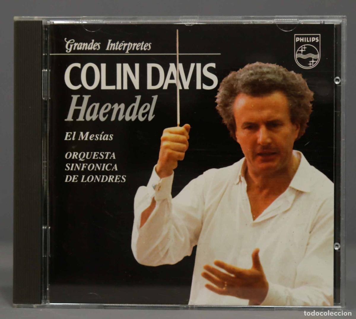 CDs de m&uacute;sica: CD. DAVIS. HAENDEL. EL MESIAS - Foto 1