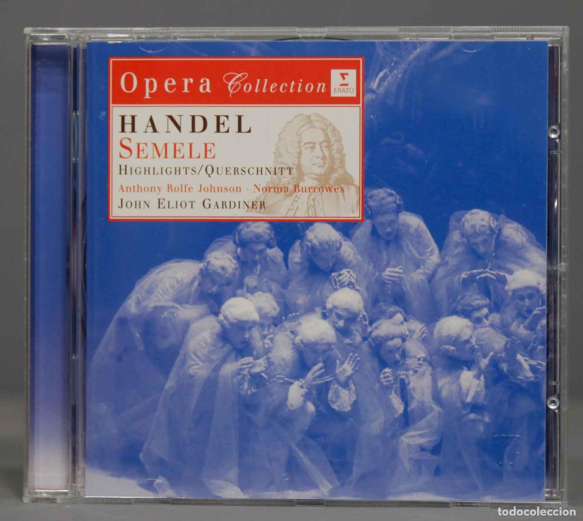 CDs de m&uacute;sica: CD. SEMELE. HANDEL. GARDINER - Foto 1