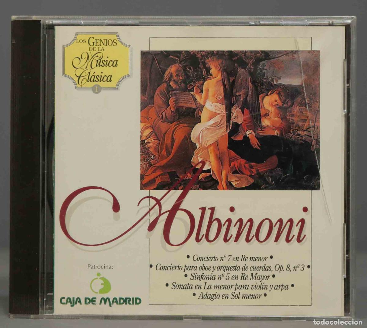 CDs de m&uacute;sica: CD. ALBINONI. CONCIERTO 7, 5 - Foto 1