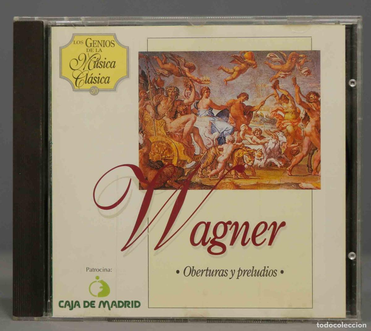 CDs de m&uacute;sica: CD. WAGNER. OBERTURAS Y PRELUDIOS - Foto 1