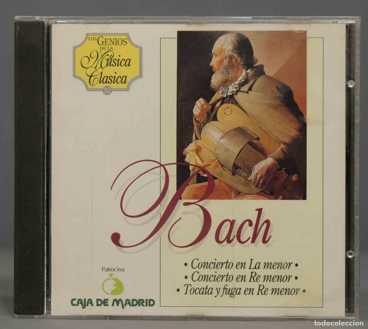 CDs de m&uacute;sica: CD. BACH. CONCIERTOS - Foto 1