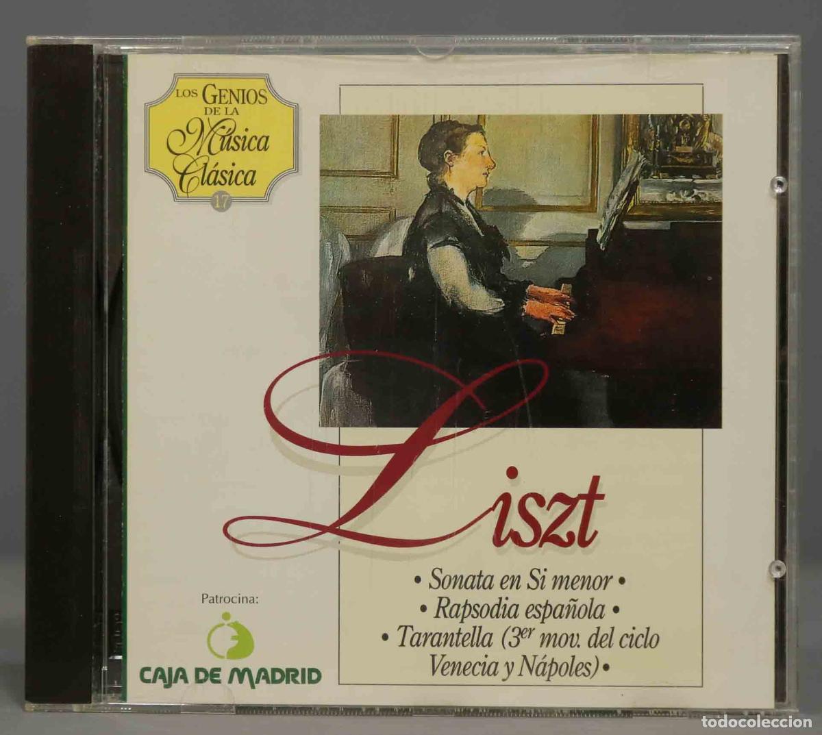 CDs de m&uacute;sica: CD. LISZT. SONATA. RAPSODIA - Foto 1