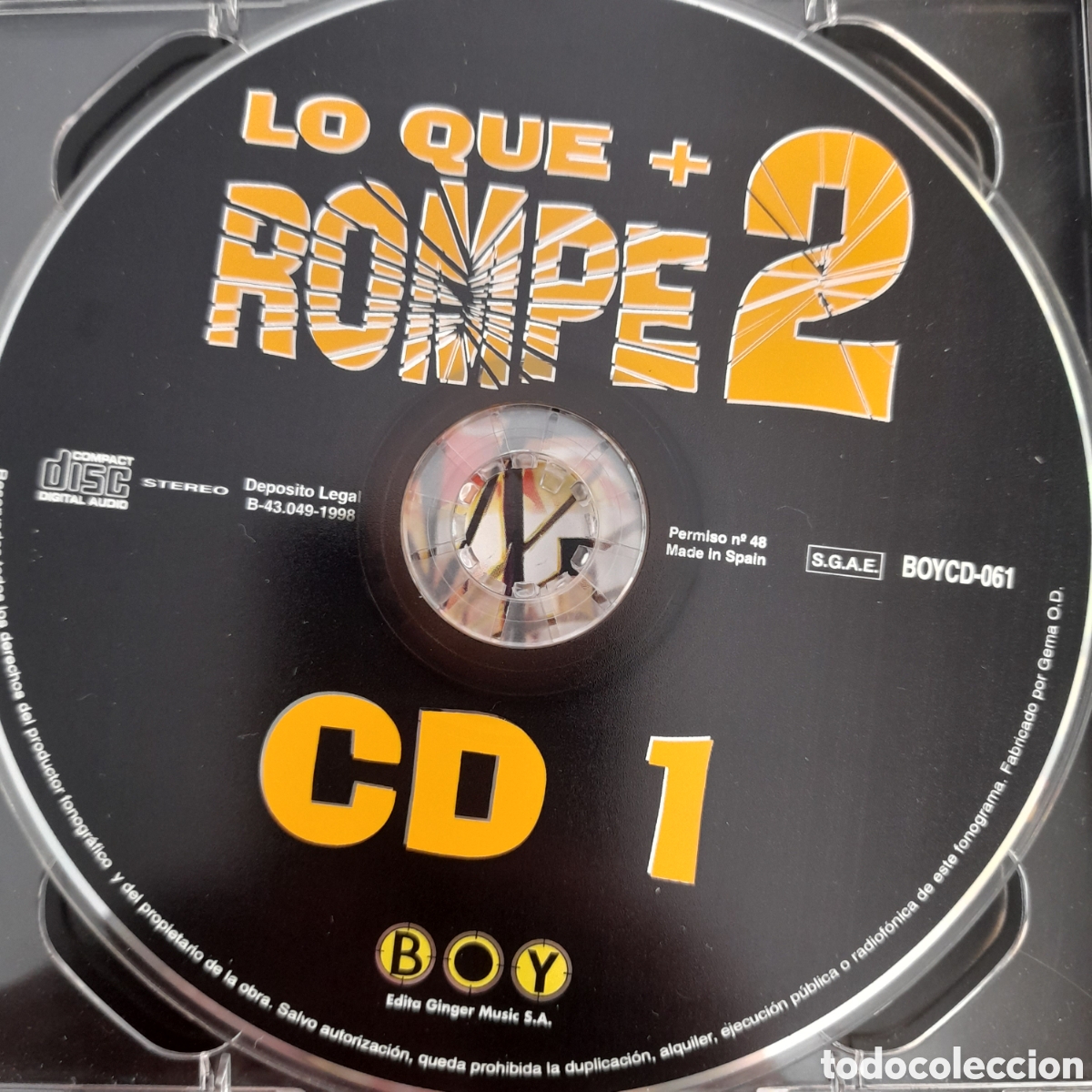CDs de m&uacute;sica: Varios &ndash; Lo Que + Rompe 2. 2 x CD, Compilation - Foto 3