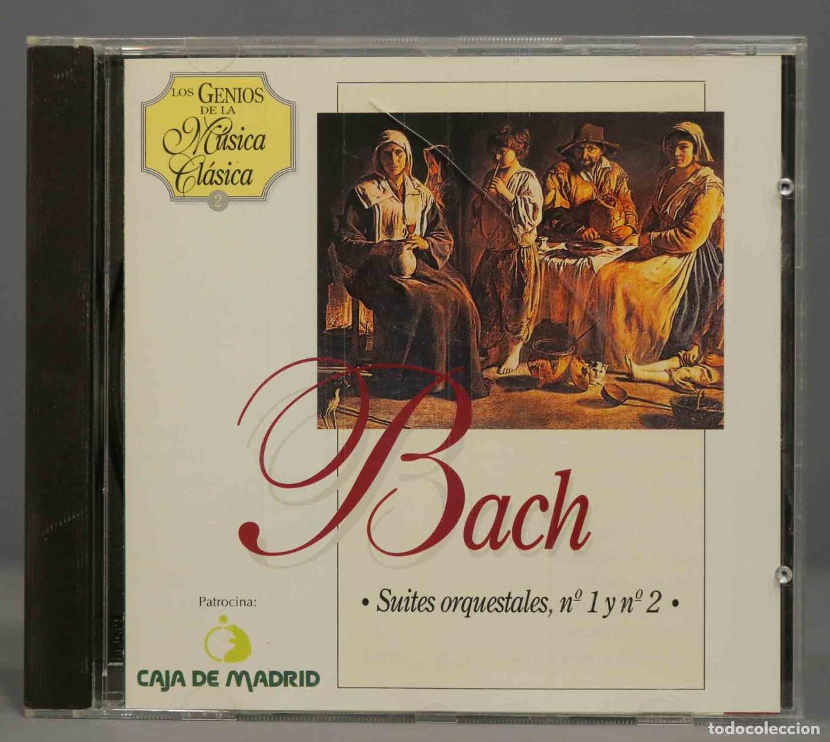 CDs de m&uacute;sica: CD. BACH. SINFONIA 1 2 - Foto 1