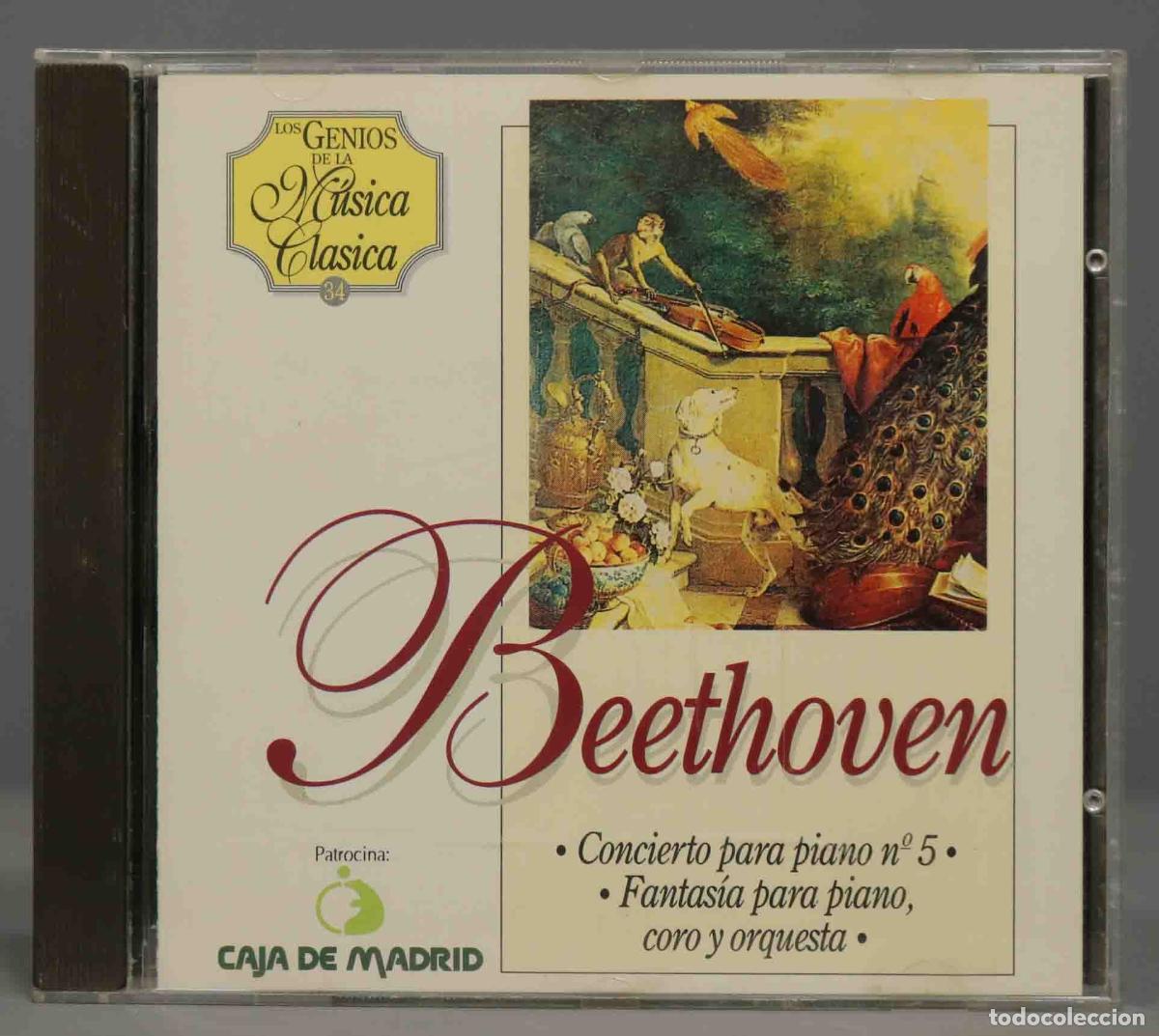 CDs de m&uacute;sica: CD. BEETHOVEN. CONCIERTO PIANO 5 - Foto 1
