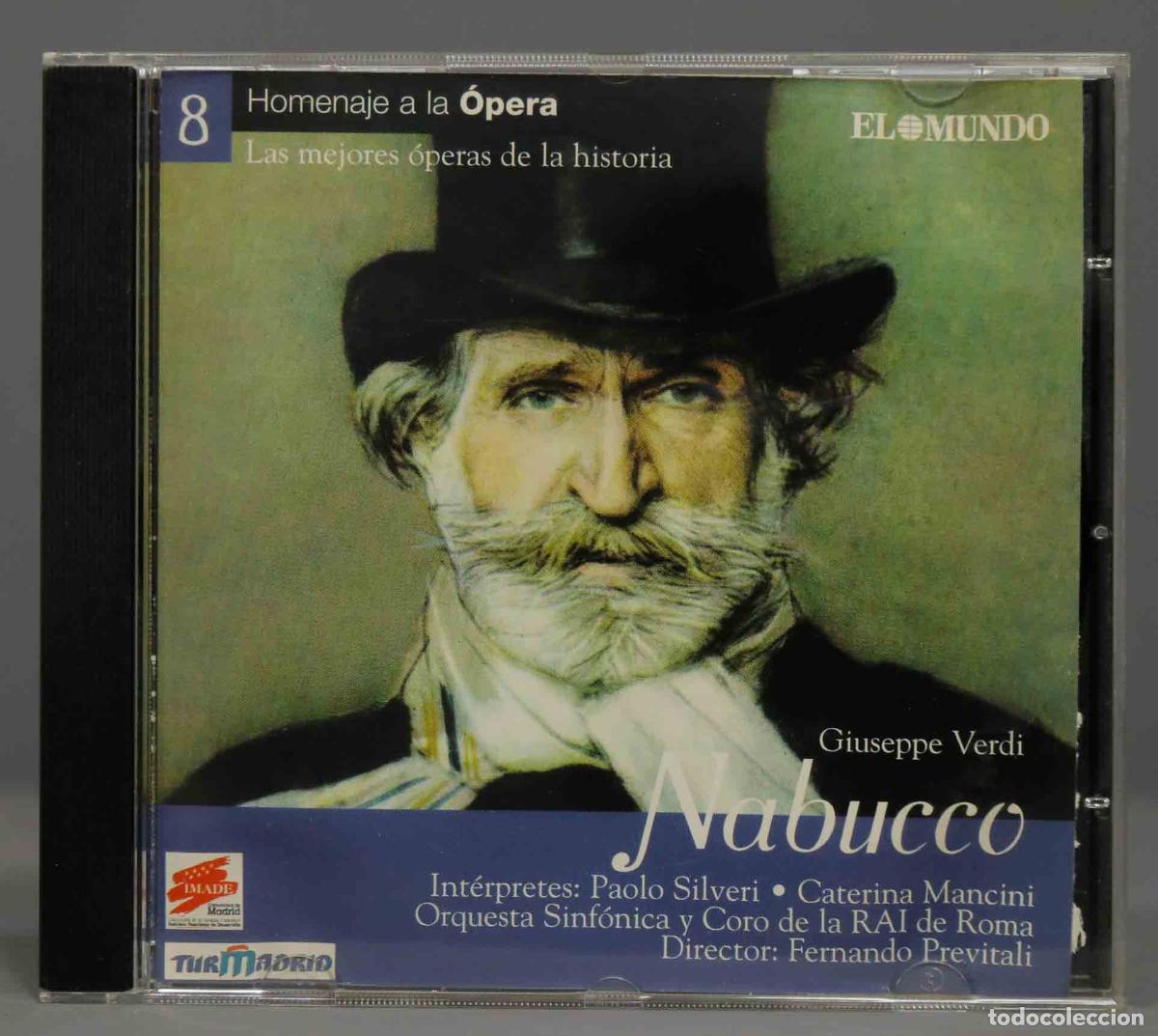 CDs de m&uacute;sica: CD. NABUCCO. VERDI. PREVITALI - Foto 1