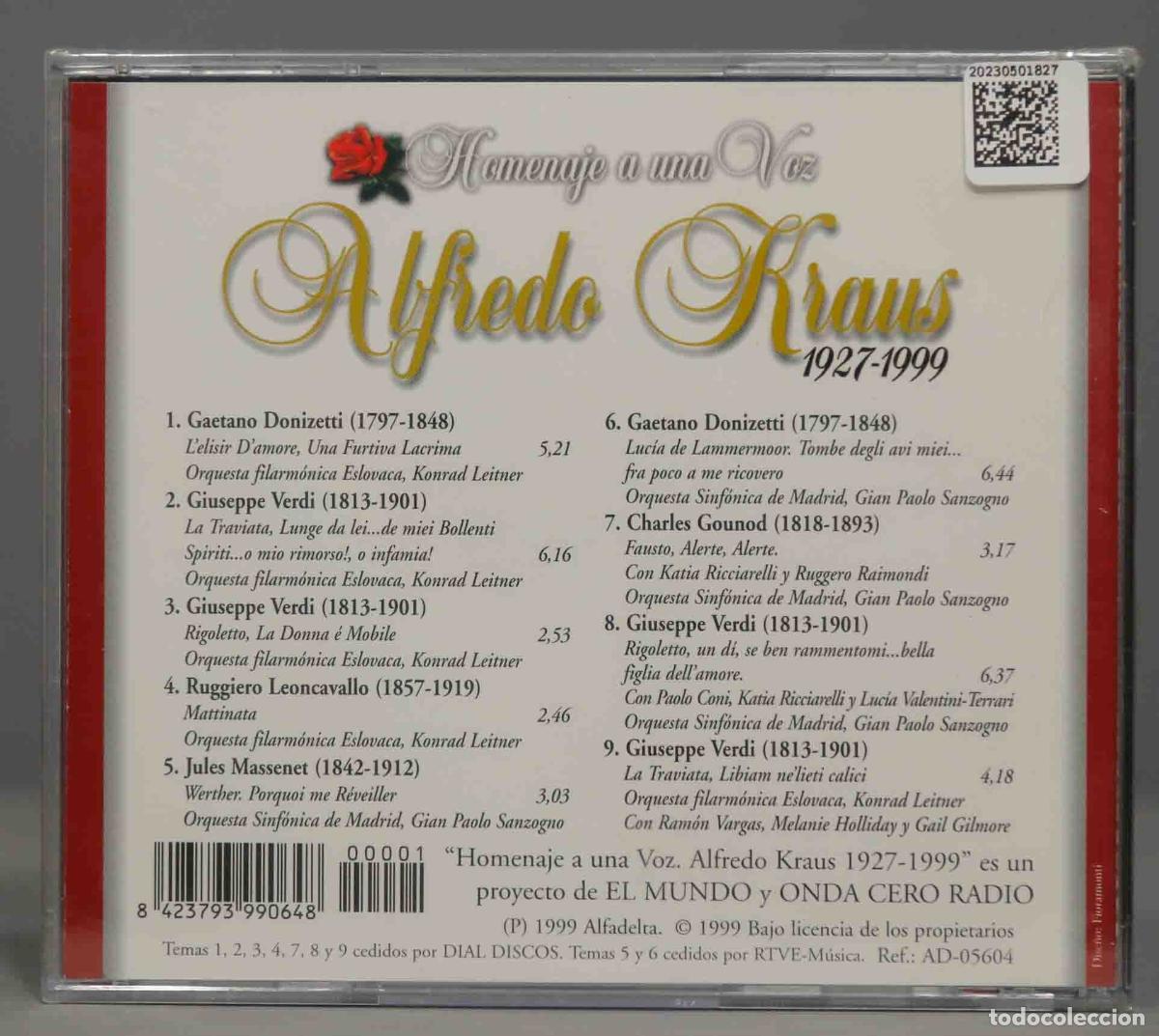 CDs de m&uacute;sica: CD. KRAUS. OPERA. PRECINTADO - Foto 2