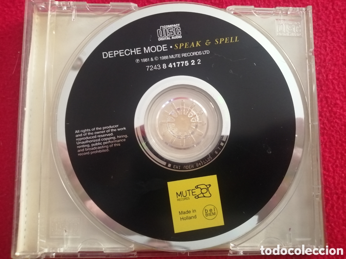 Speak And Spell : Depeche Mode: : CDs y vinilos}