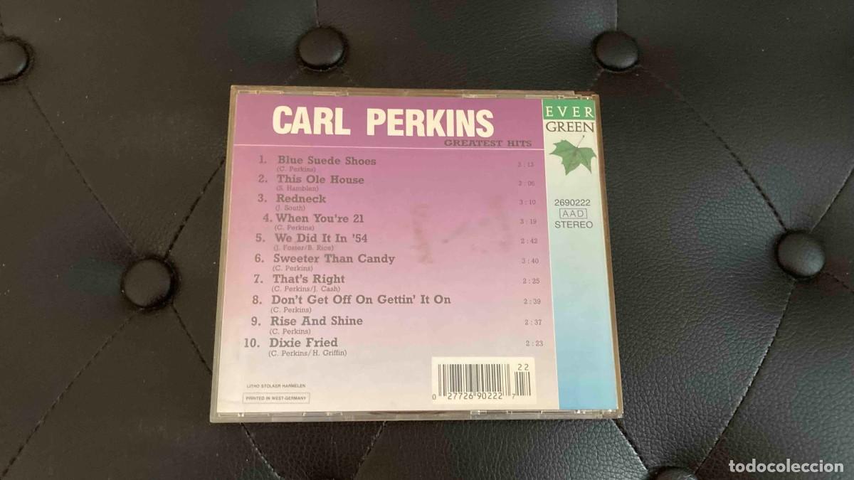 CDs de m&uacute;sica: CD. Carl Perkins. Greatest hits - Foto 2