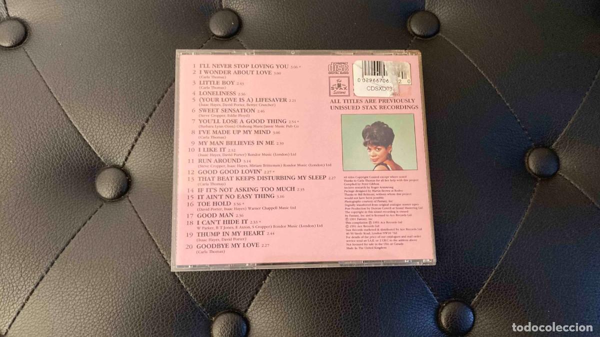 CDs de m&uacute;sica: 2 CDS. Carla Thomas - Foto 2