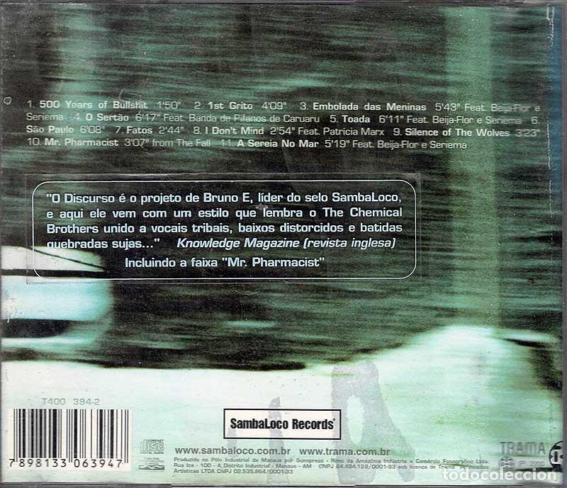 CDs de m&uacute;sica: O Discurso - O Discurso. CD - Foto 2