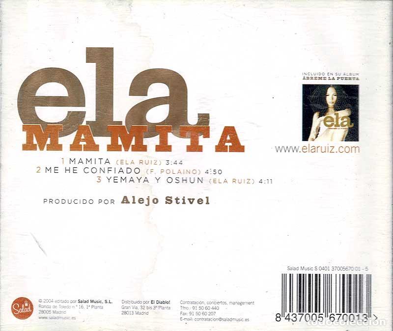 CDs de m&uacute;sica: Ela - Mamita. CD - Foto 2