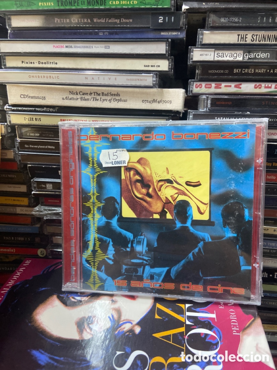 CDs de m&uacute;sica: Bernardo bonezzi 15 a&ntilde;os de cine precintado - Foto 1