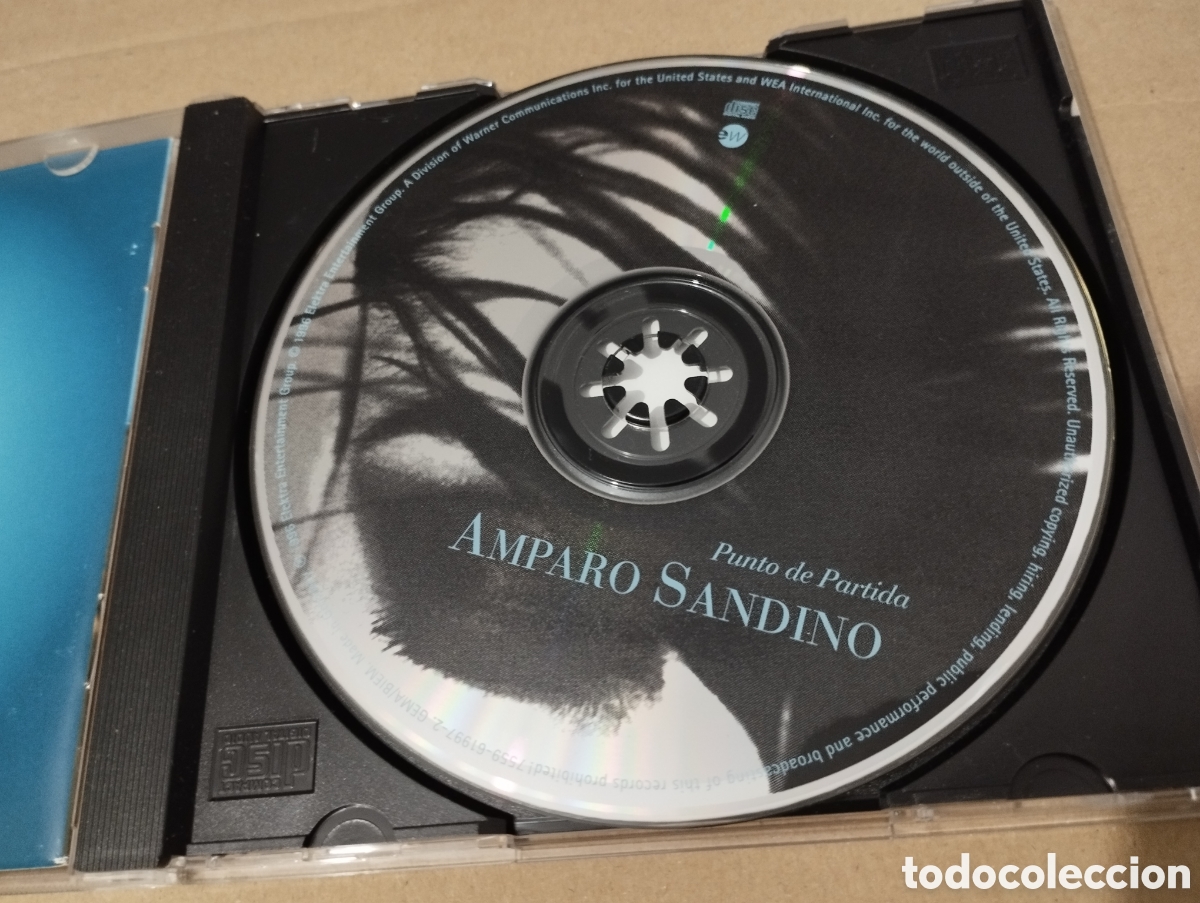 CDs de m&uacute;sica: AMPARO SANDINO. PUNTO DE PARTIDA (CD) - Foto 2