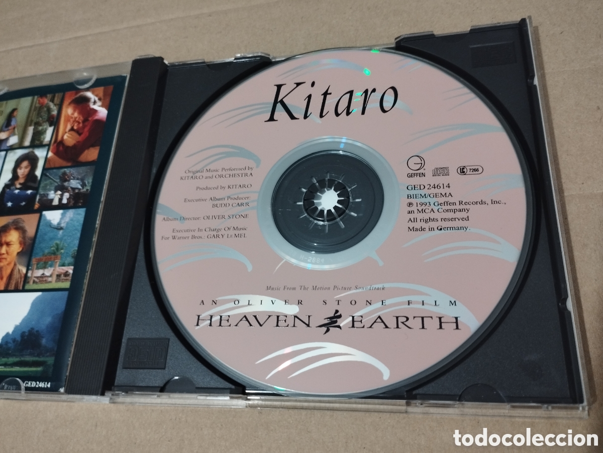 CDs de m&uacute;sica: KITARO. HEAVEN EARTH (CD) - Foto 2