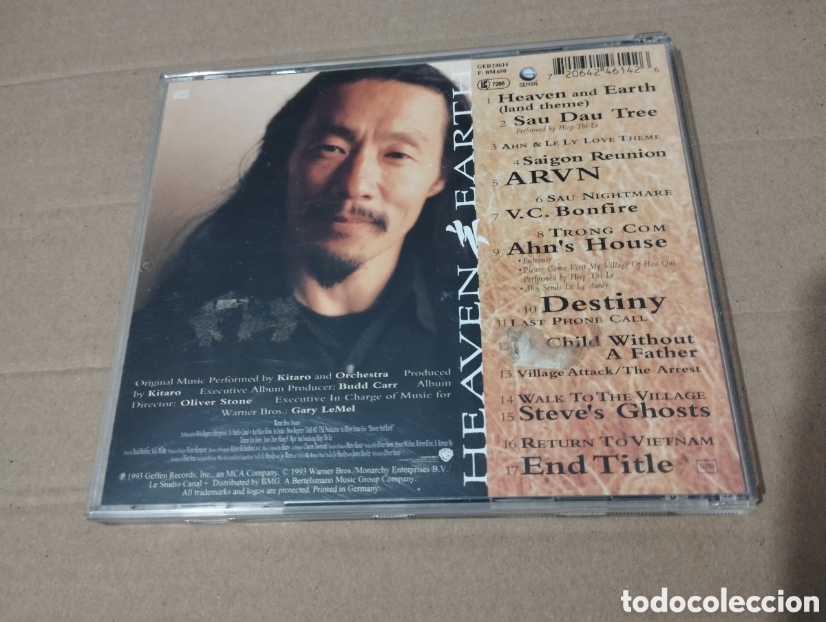 CDs de m&uacute;sica: KITARO. HEAVEN EARTH (CD) - Foto 3
