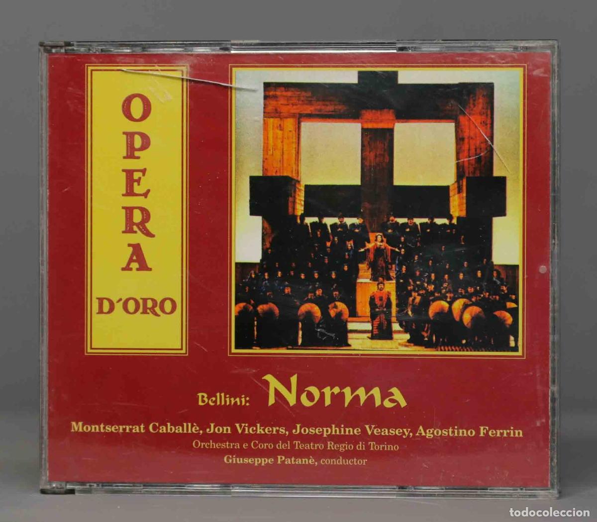 CD di Musica: CAJA CD. NORMA. BELLINI. PATANE. 1974