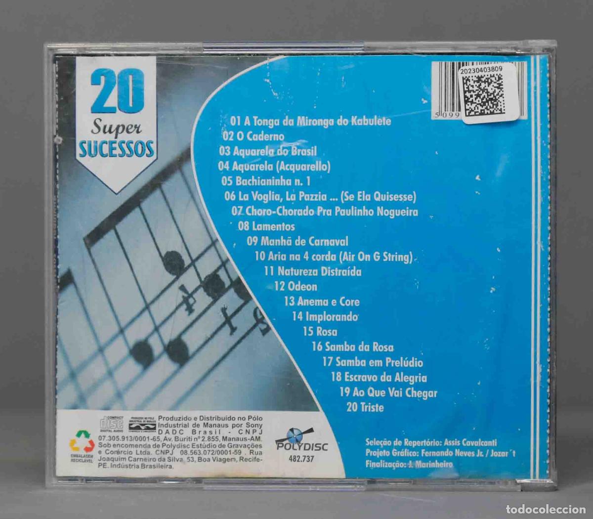 CDs de m&uacute;sica: CD. Toquinho - Foto 2