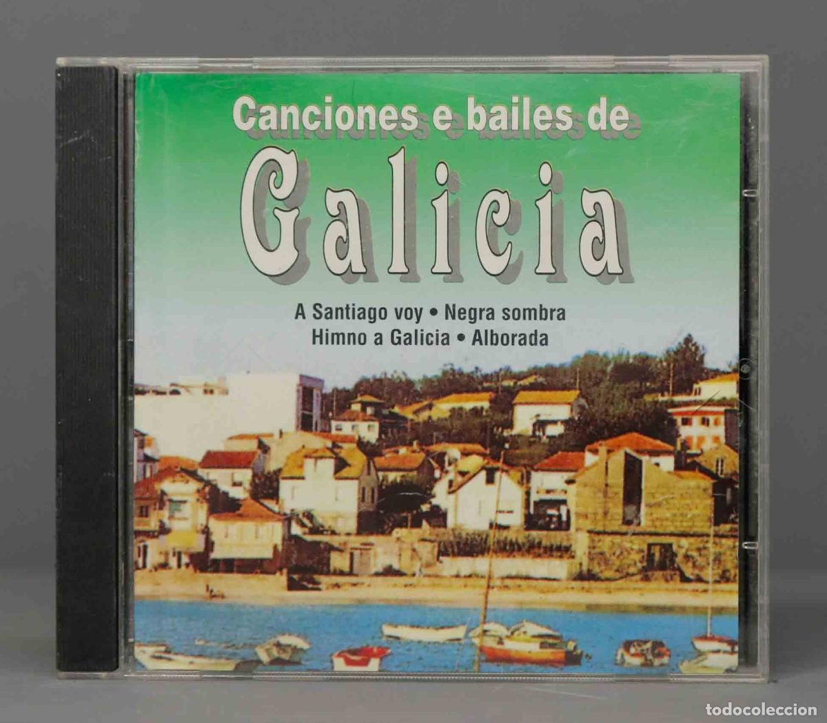 CDs de m&uacute;sica: CD. CANCIONES E BAILES DE GALICIA - Foto 1