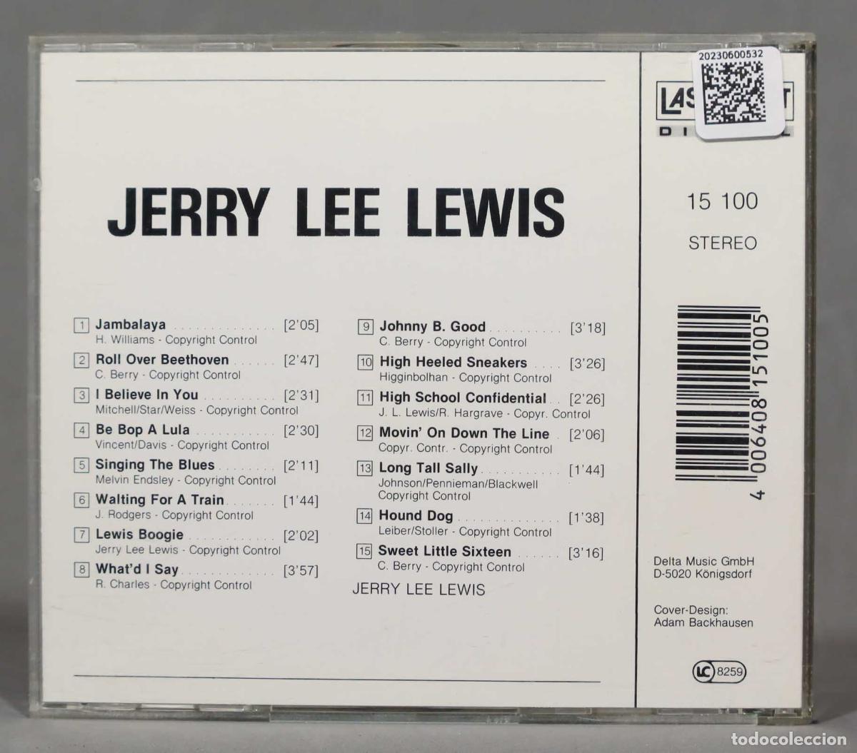 CDs de m&uacute;sica: CD. Jerry Lee Lewis &ndash; Roll Over Beethoven - Foto 2