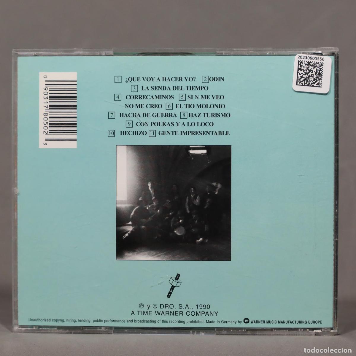 CDs de m&uacute;sica: CD. Celtas Cortos &ndash; Gente Impresentable - Foto 2