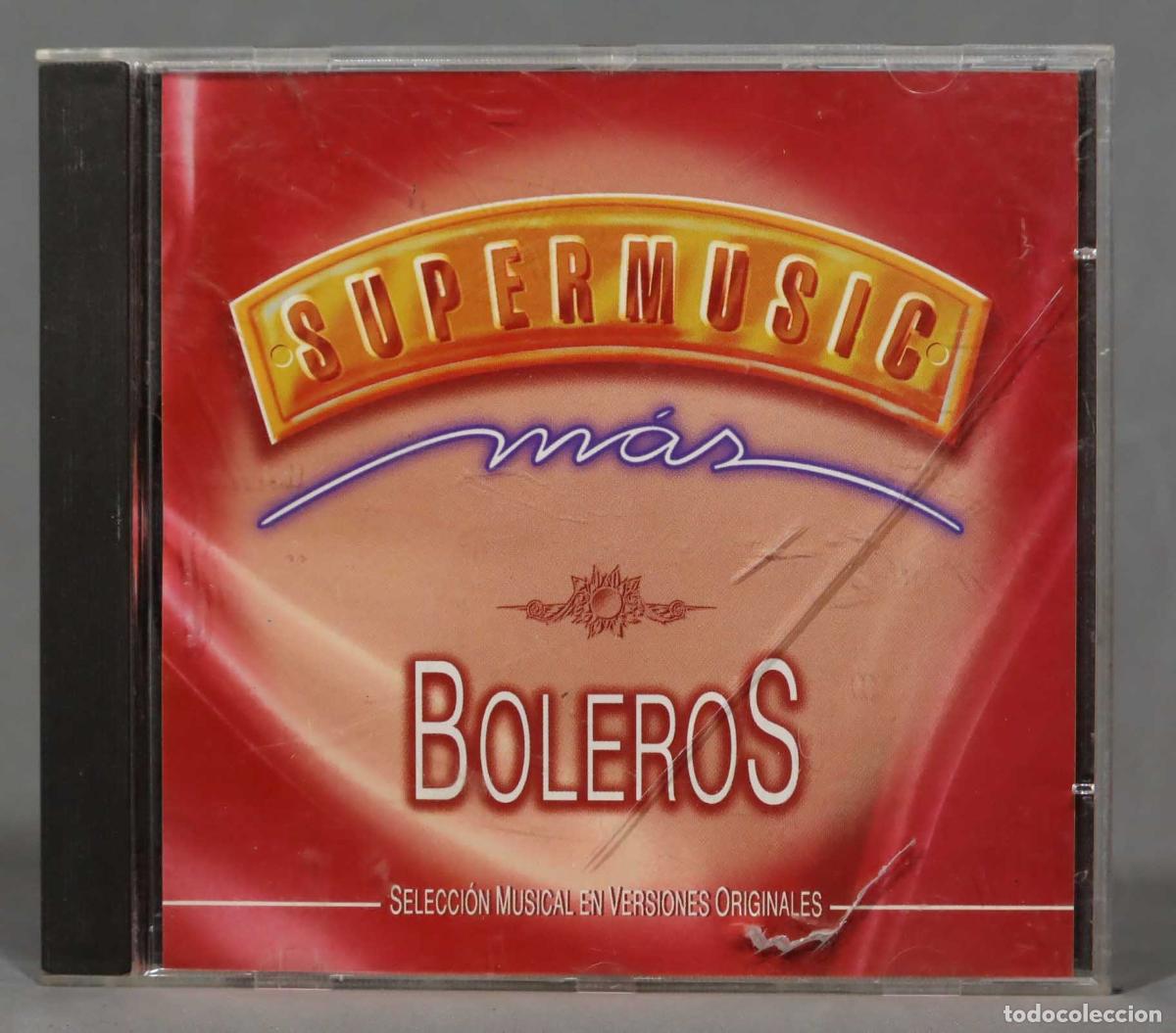 CDs de m&uacute;sica: CD. SUPERMUSIC MAS. BOLEROS - Foto 1