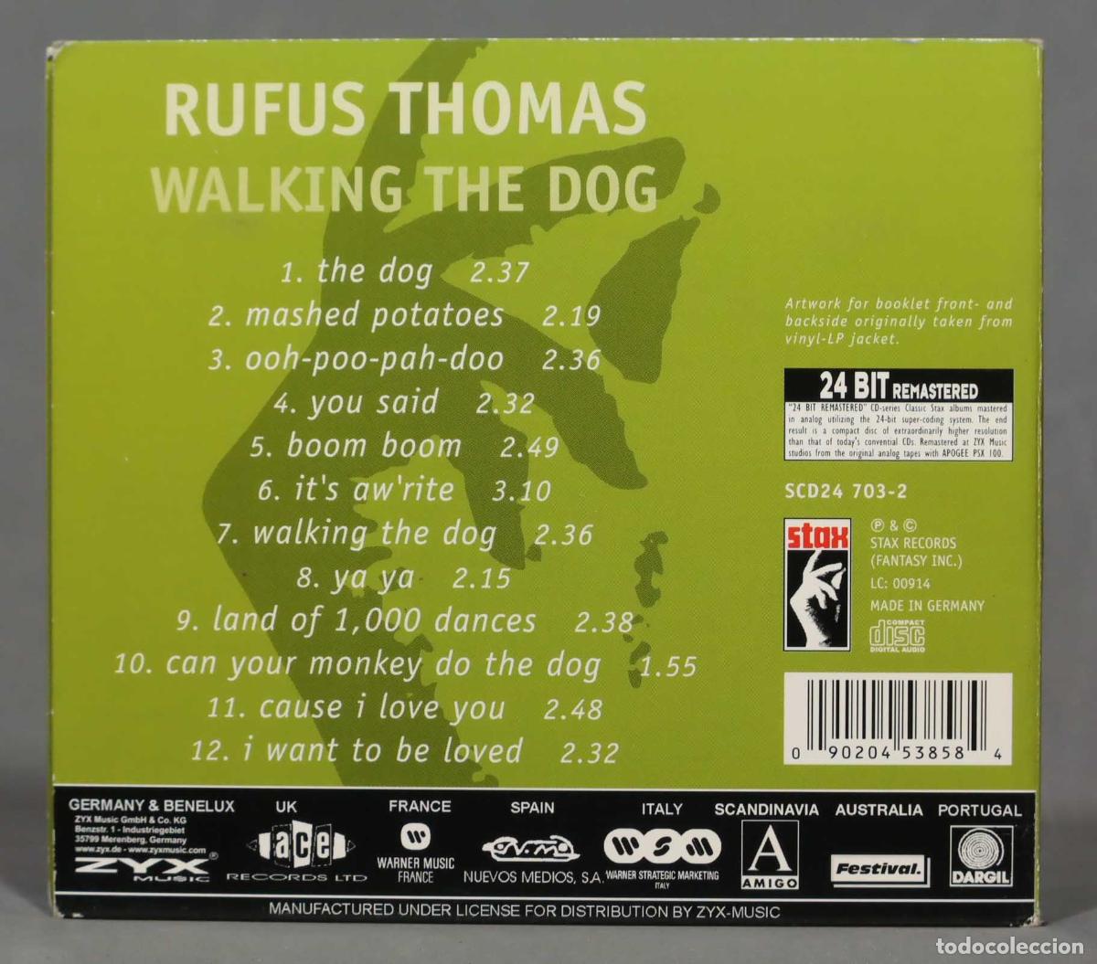 CDs de m&uacute;sica: CD. Rufus Thomas &ndash; Walking The Dog - Foto 2
