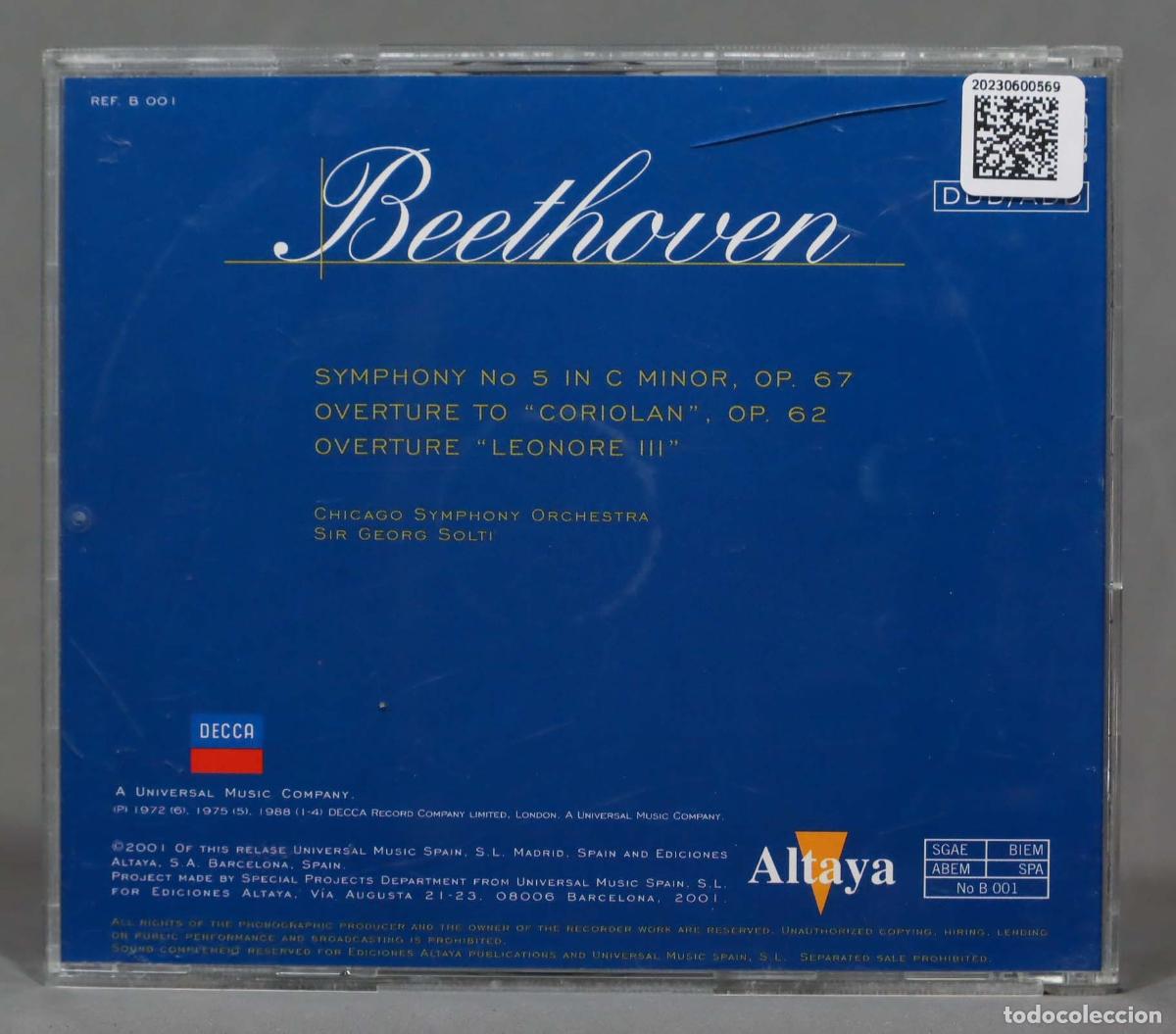 CDs de m&uacute;sica: CD. TODO BEETHOVEN - Foto 2