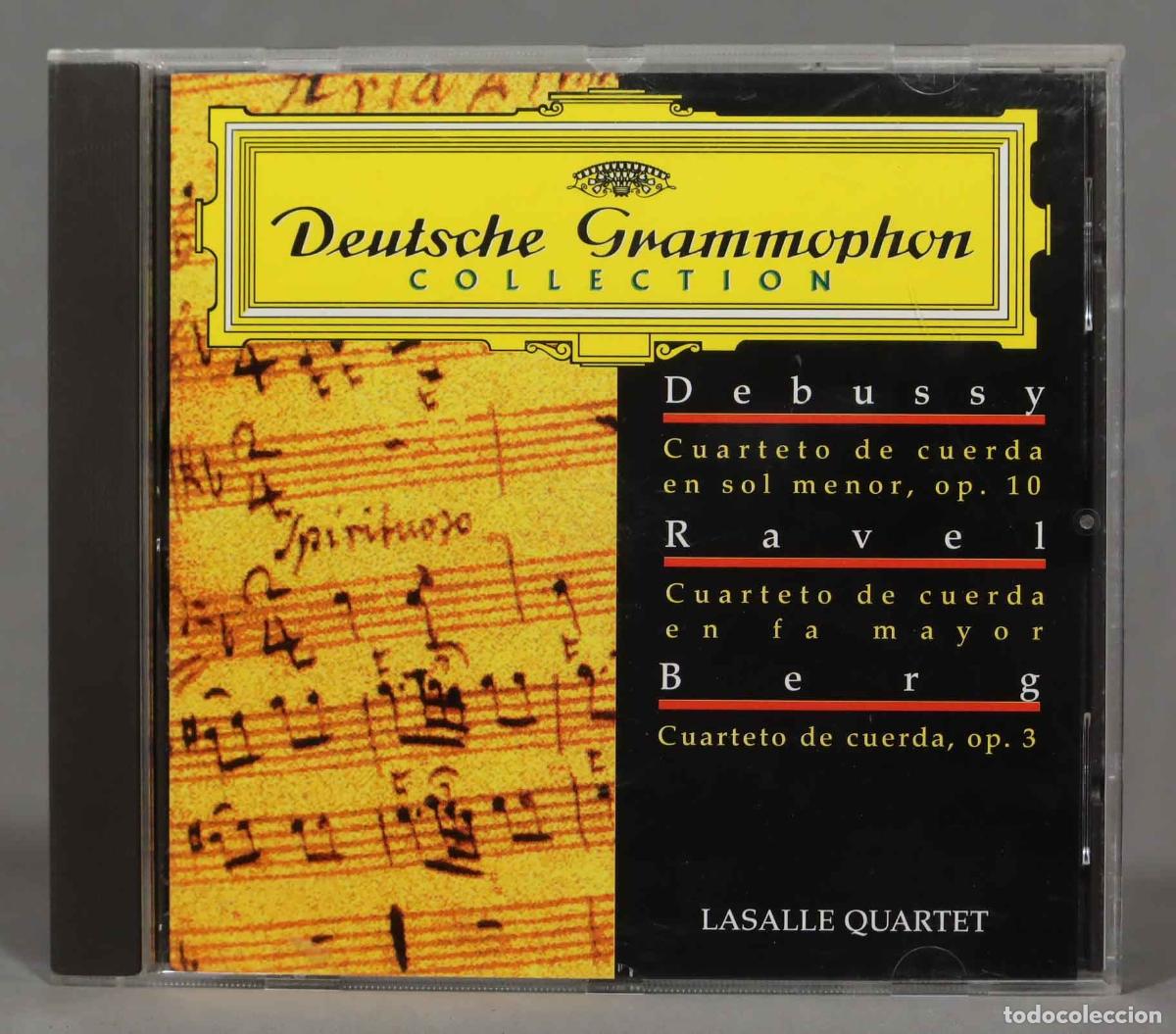 CDs de m&uacute;sica: CD. DEBUSSY. RAVEL. BERG - Foto 1