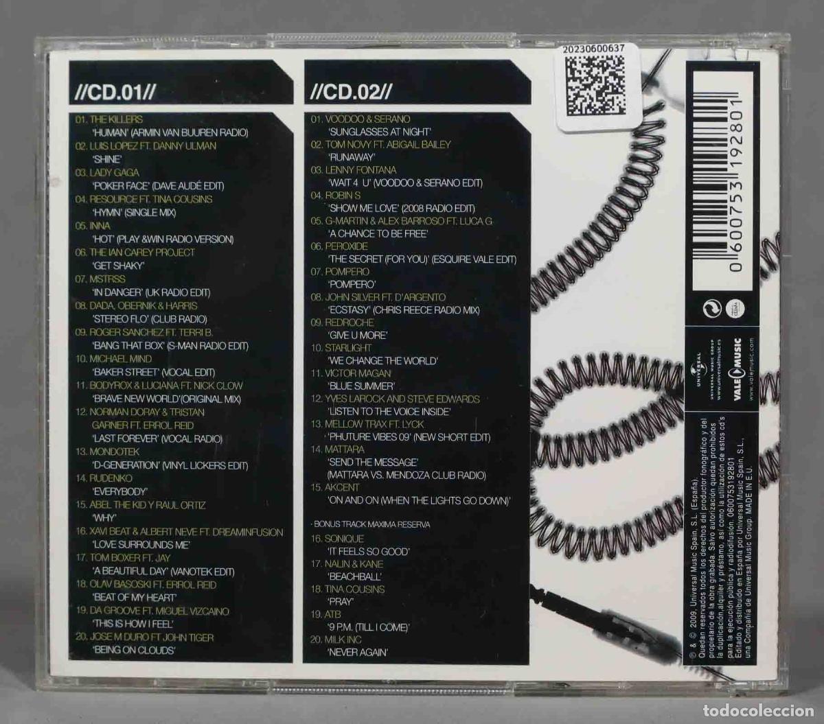 CDs de m&uacute;sica: 2 CD. M&aacute;xima FM Compilation Vol. 10 - Foto 2