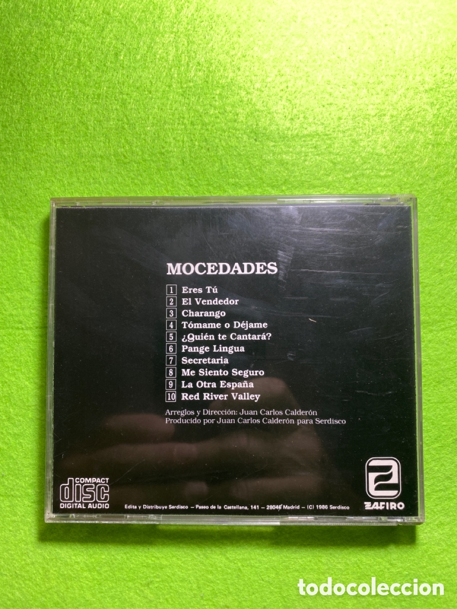 CDs de m&uacute;sica: Mocedades 1986 - Foto 2