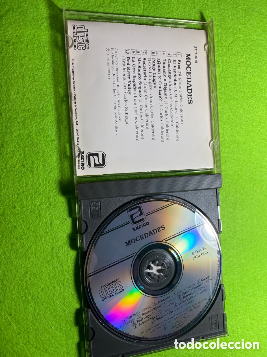 CDs de m&uacute;sica: Mocedades 1986 - Foto 3
