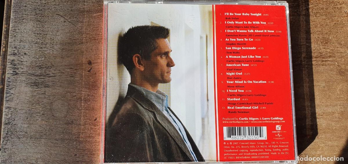 CDs de m&uacute;sica: CURTIS STIGERS. REAL EMOTIONAL. CD - Foto 2