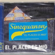 CDs de Música: SINEQUANON ” EL PLACER ES MÍO ” CD GAS-OIL RECORDS 2008 NUEVO, PRECINTADO.