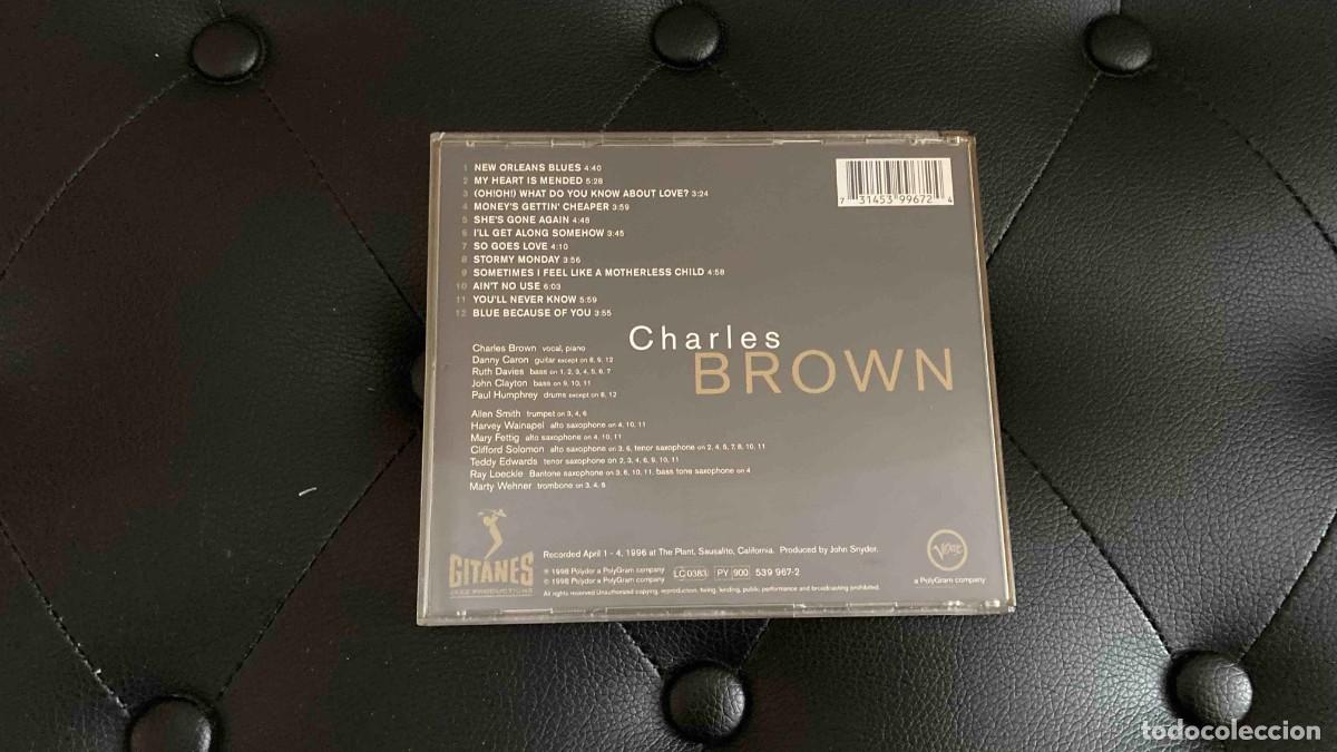 CDs de m&uacute;sica: CD. Charles Brown. So goes love - Foto 2