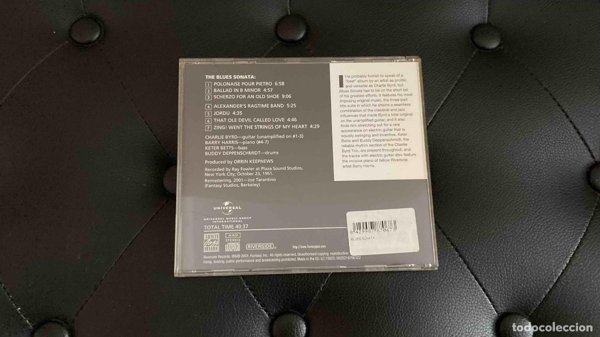 CDs de m&uacute;sica: CD. Charlie Byrd. Blues sonata - Foto 2
