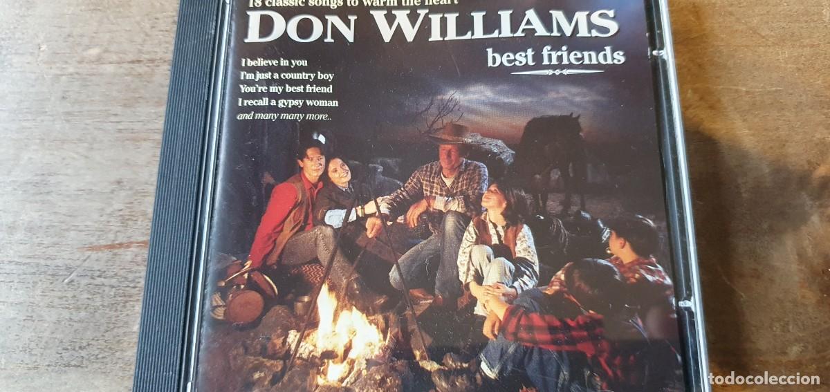 CDs de m&uacute;sica: DON WILLIAMS. BEST FRIENDS. CD - Foto 1