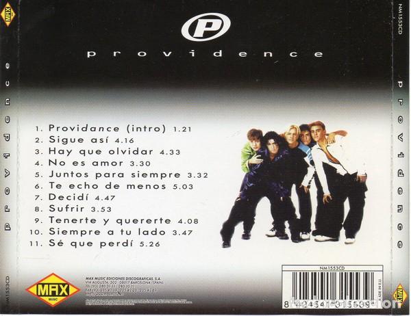 CDs de m&uacute;sica: Providence &lrm;&ndash; Providence-SPAIN-CD-SPAIN-1997 - Foto 2