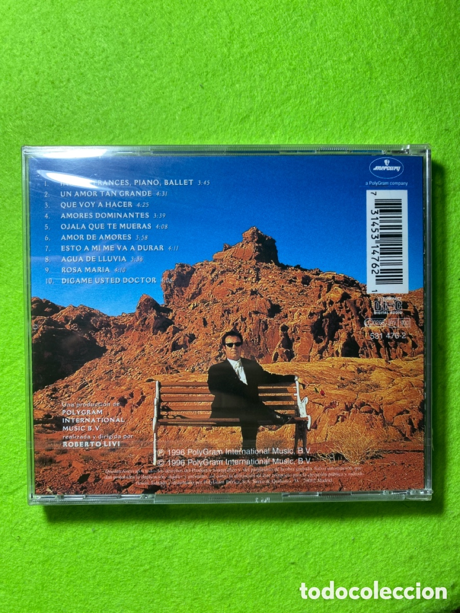 CDs de m&uacute;sica: Dyango ( agua de lluvia - precintado ) - Foto 2