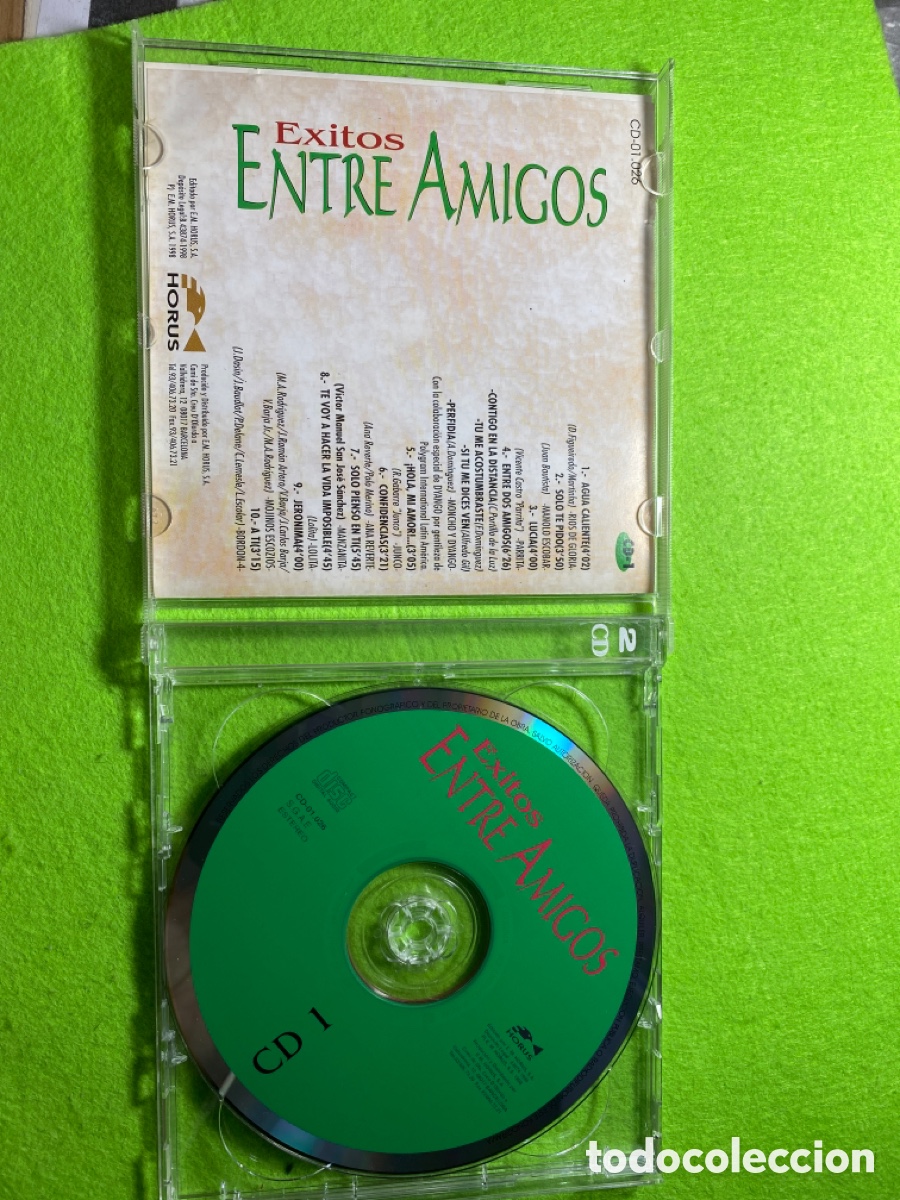 CDs de m&uacute;sica: Entre amigos ( doble cd ) - Foto 2