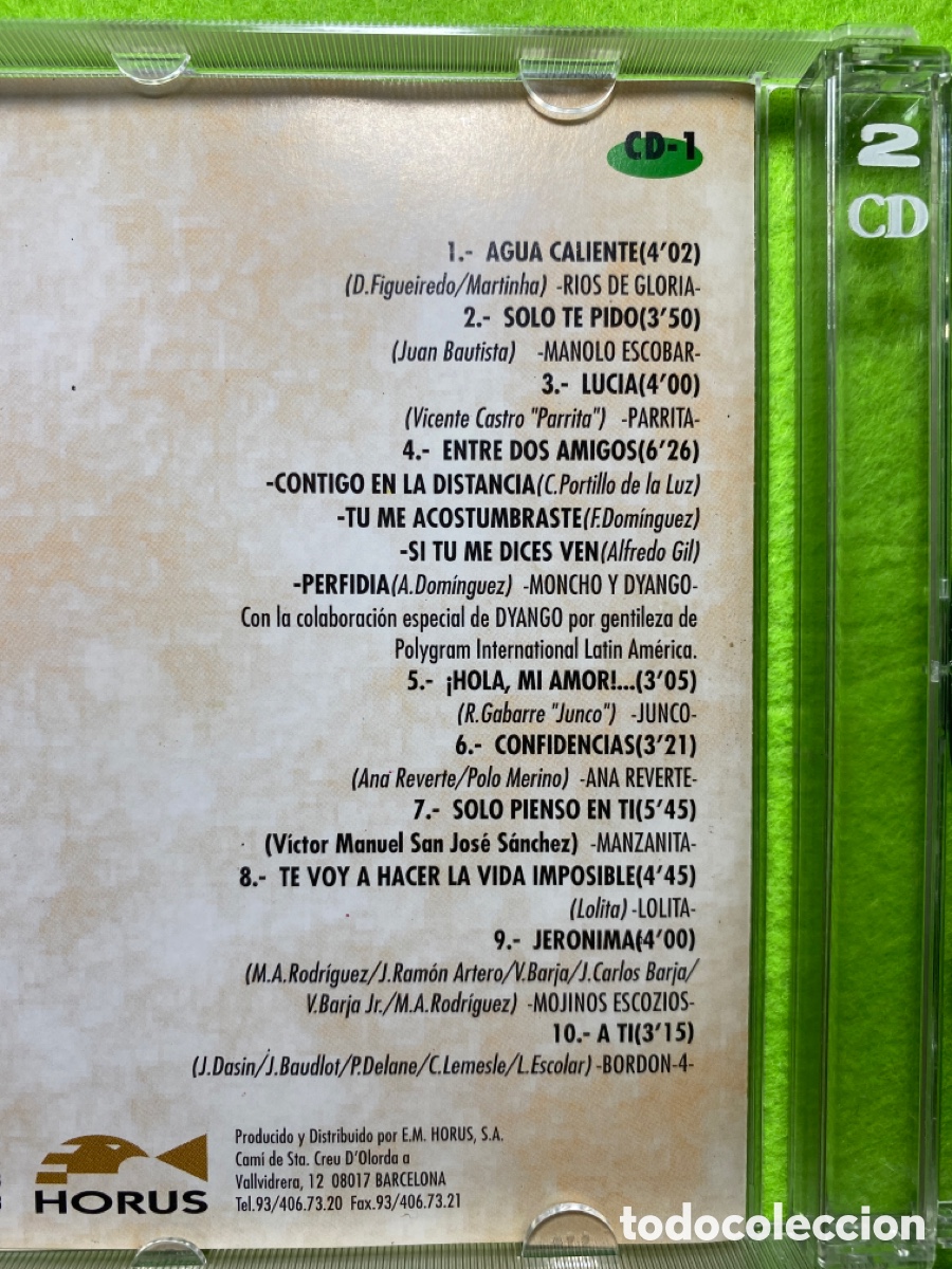 CDs de m&uacute;sica: Entre amigos ( doble cd ) - Foto 3