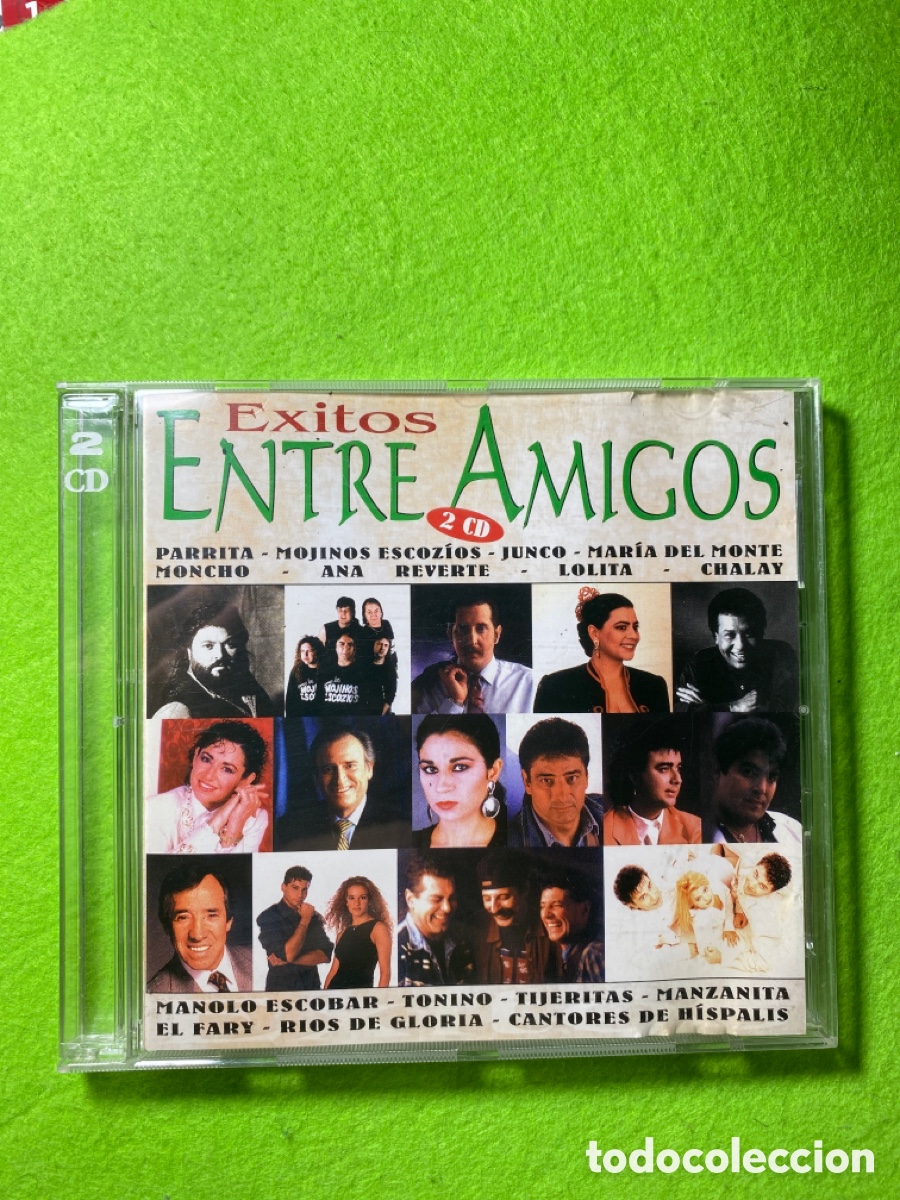 CDs de m&uacute;sica: Entre amigos ( doble cd ) - Foto 1