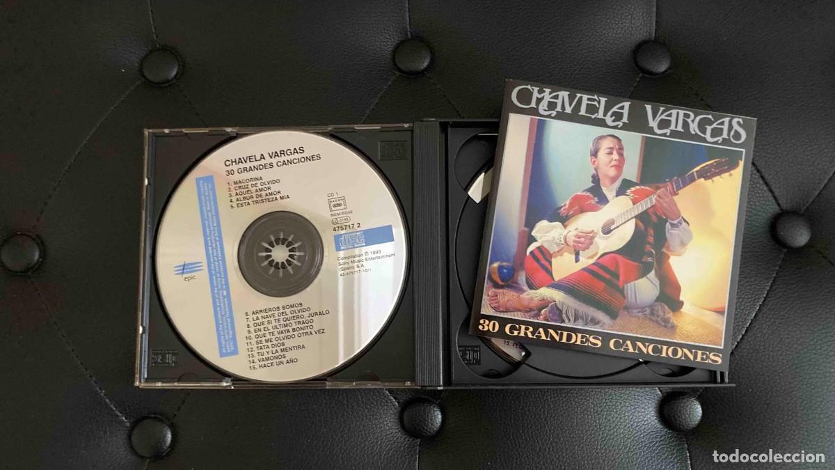 CDs de m&uacute;sica: 2 CDS. Chavela Vargas. - Foto 2