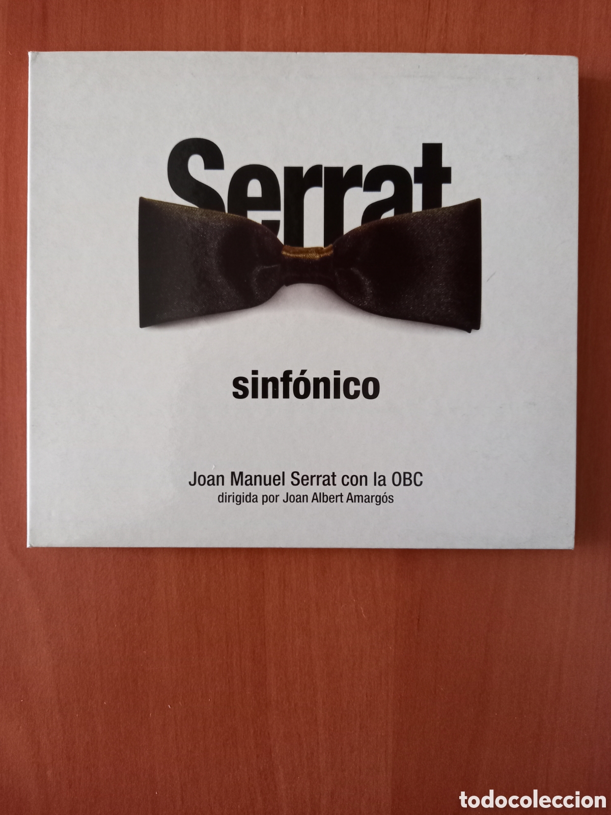 CDs de m&uacute;sica: JOAN MANUEL SERRAT CON LA OBC &rdquo;SINF&Oacute;NICO&rdquo; CD 2003 - Foto 1