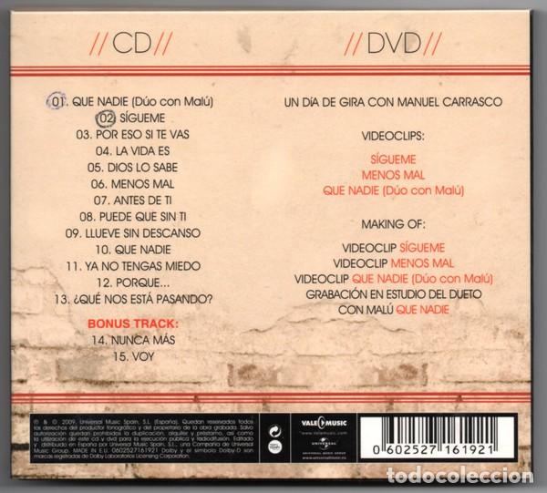 CDs de m&uacute;sica: Manuel Carrasco &ndash; Inercia-SPAIN-CD+DVD-2009 - Foto 2