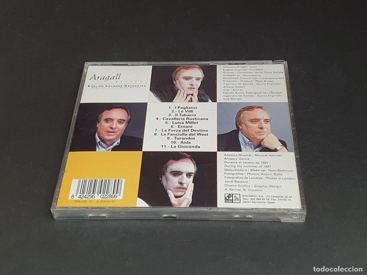 CDs de m&uacute;sica: CD ARGALL - RECITAL - 1997 - Foto 3
